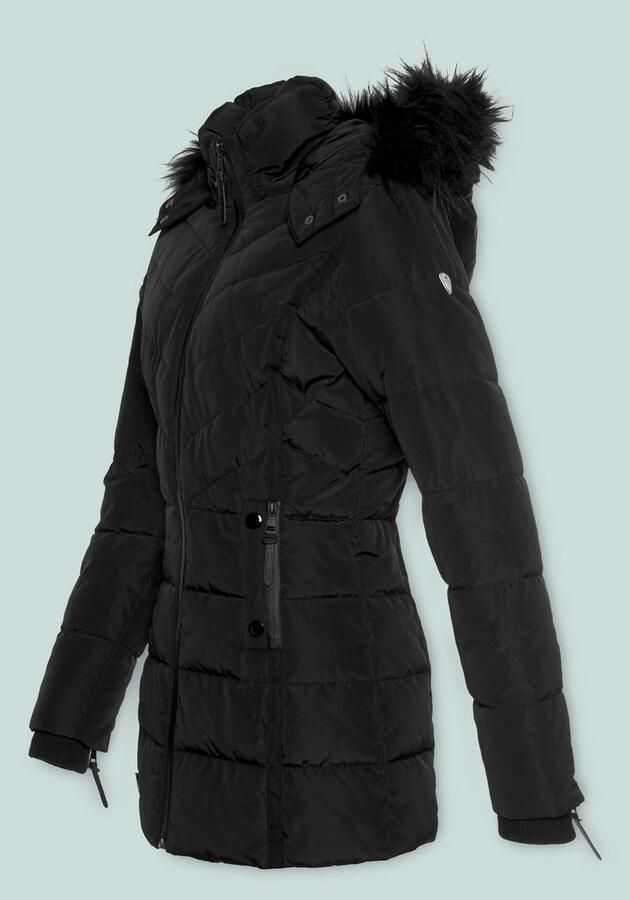 ALPENBLITZ Winterjack Pistenglück licht geweven materiaal sportieve stijl figuurvolgende snit - Foto 4