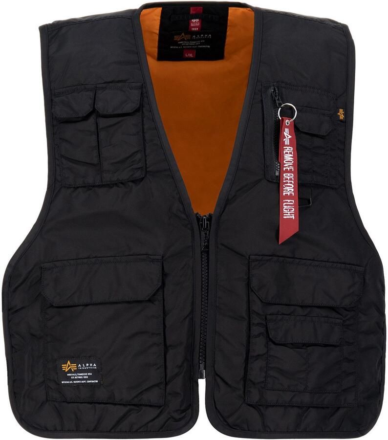 Alpha industries Utility vest 118114 03 Zwart Heren - Foto 5