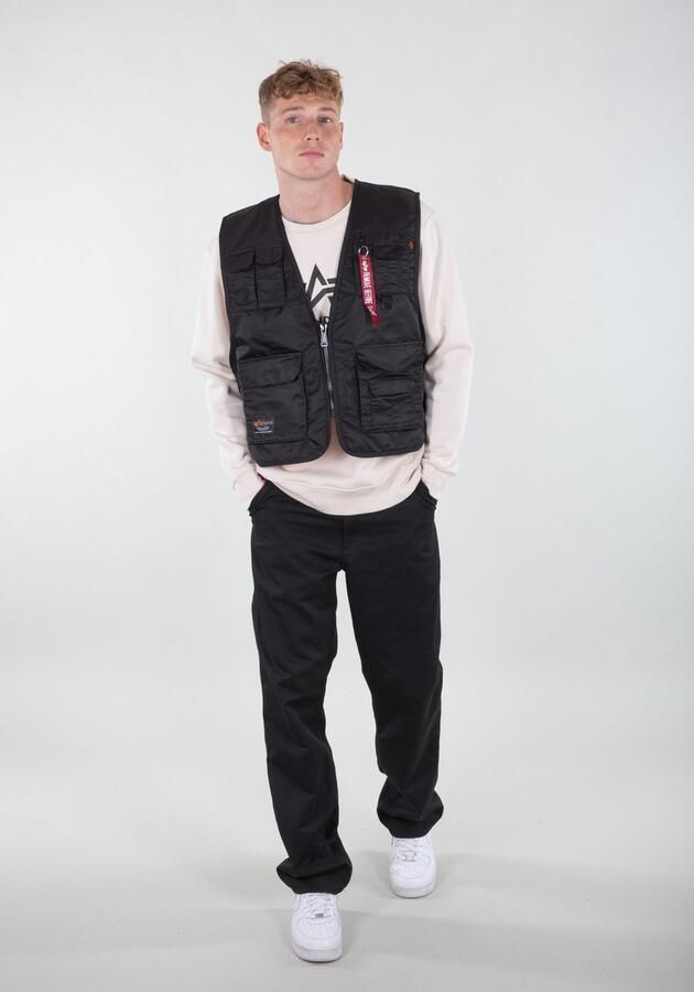Alpha industries Utility vest 118114 03 Zwart Heren - Foto 2