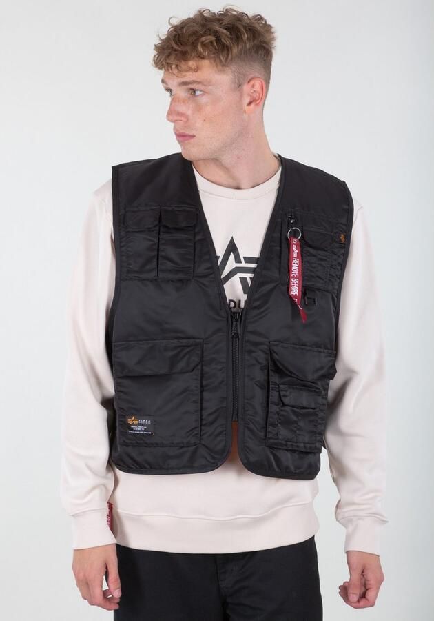 Alpha industries Utility vest 118114 03 Zwart Heren - Foto 3