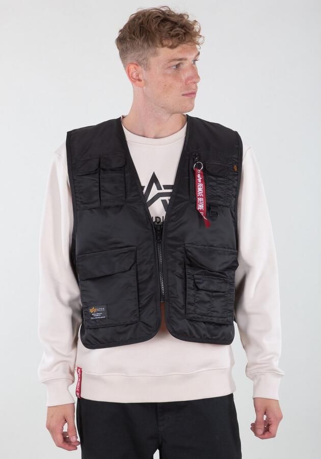 Alpha industries Utility vest 118114 03 Zwart Heren - Foto 4