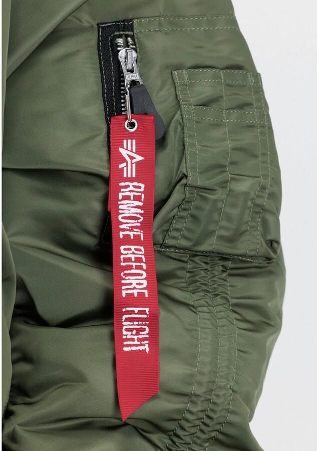 Alpha industries Cwu Ma-1 Bomber Bomberjacks Kleding sage green maat: L XL beschikbare maaten:L XL
