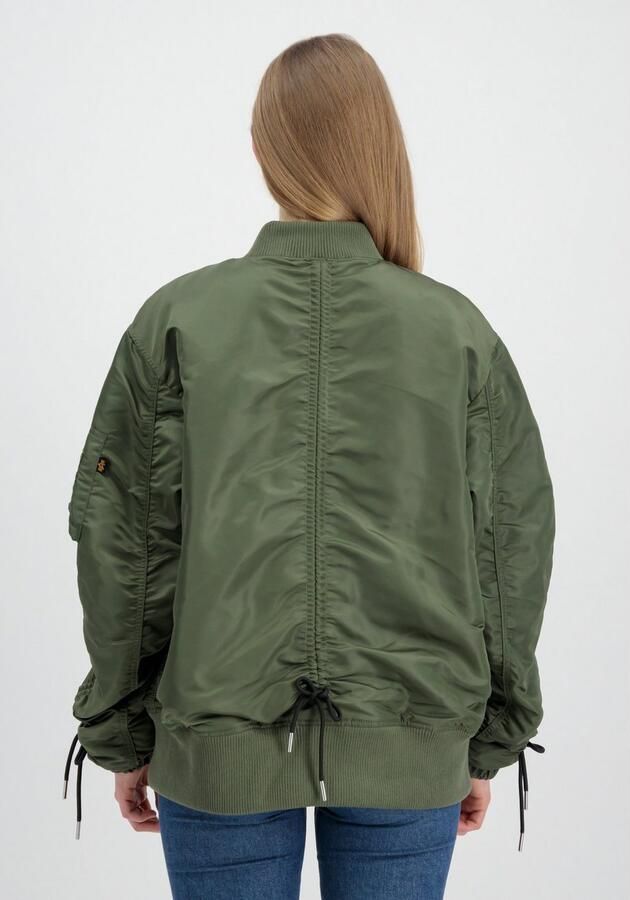Alpha industries Cwu Ma-1 Bomber Bomberjacks Kleding sage green maat: L XL beschikbare maaten:L XL - Foto 4