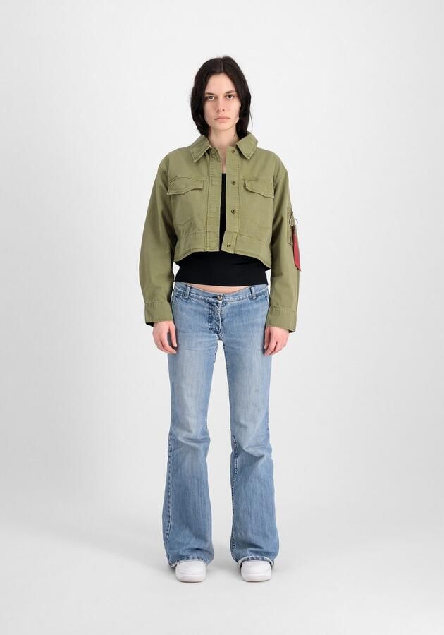 Alpha Industries Bomberjack Deck Jacket Cropped Wmn - Foto 2
