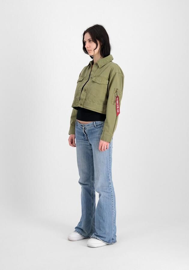 Alpha Industries Bomberjack Deck Jacket Cropped Wmn - Foto 3