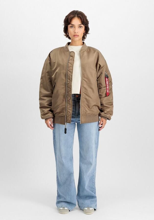 Alpha industries Ma-1 Core Bomberjacks Kleding taupe maat: XS S beschikbare maaten:XS S - Foto 3