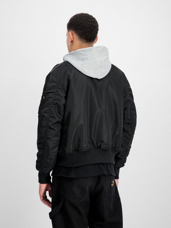 Alpha industries Ma-1 D-tec Se Bomberjacks Kleding black grey maat: XL beschikbare maaten:XL