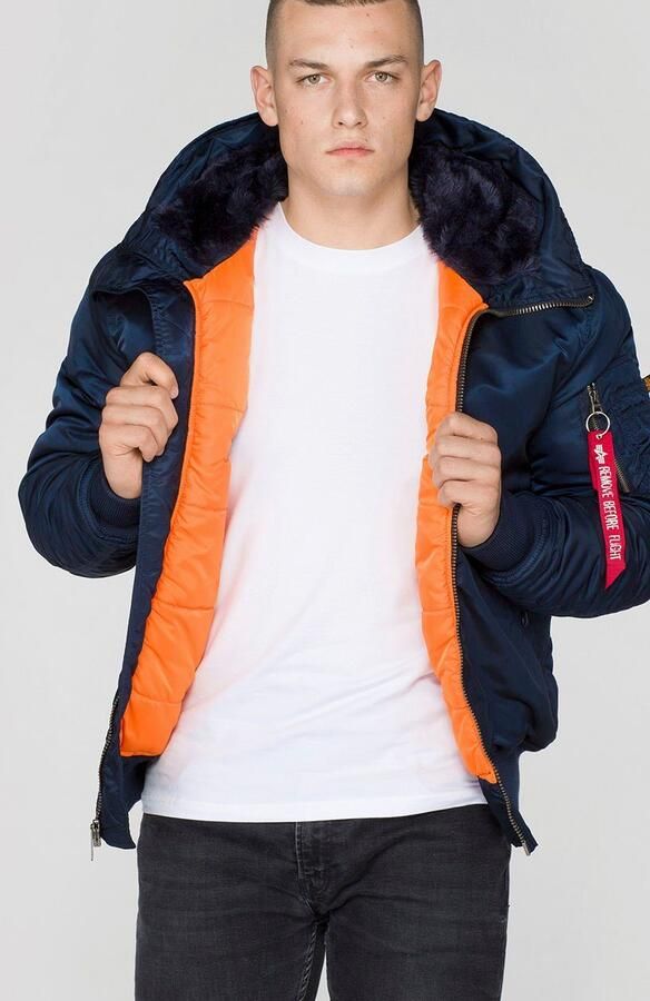 Alpha Industries Bomberjack Men Bomber & Flight Jackets MA-1 Hooded - Foto 9