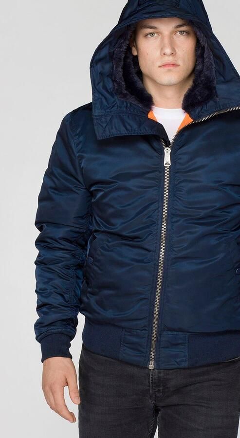 Alpha Industries Bomberjack Men Bomber & Flight Jackets MA-1 Hooded - Foto 7