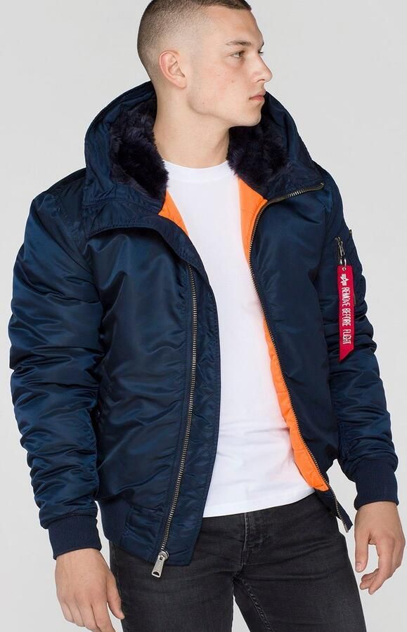 Alpha Industries Bomberjack Men Bomber & Flight Jackets MA-1 Hooded - Foto 4