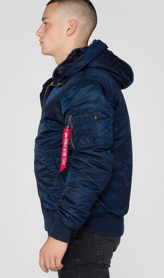 Alpha Industries Bomberjack Men Bomber & Flight Jackets MA-1 Hooded - Foto 6