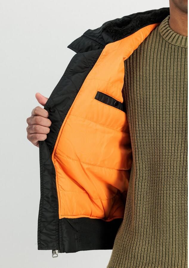 Alpha industries Ma-1 Hooded Bomberjacks Kleding black maat: S beschikbare maaten:S