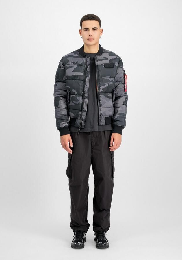 Alpha industries Gewatteerd jack met camouflagemotief - Foto 3