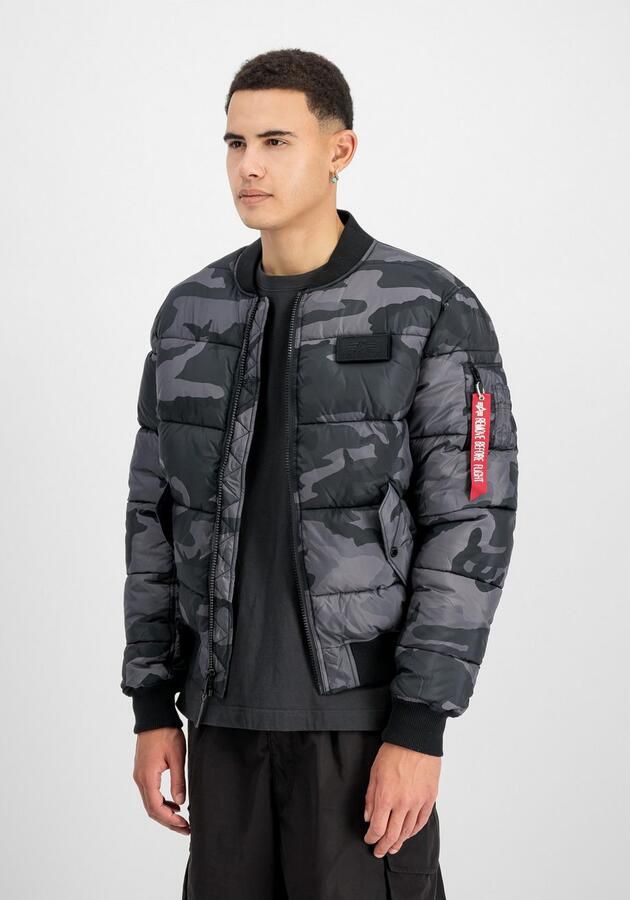 Alpha industries Gewatteerd jack met camouflagemotief - Foto 4