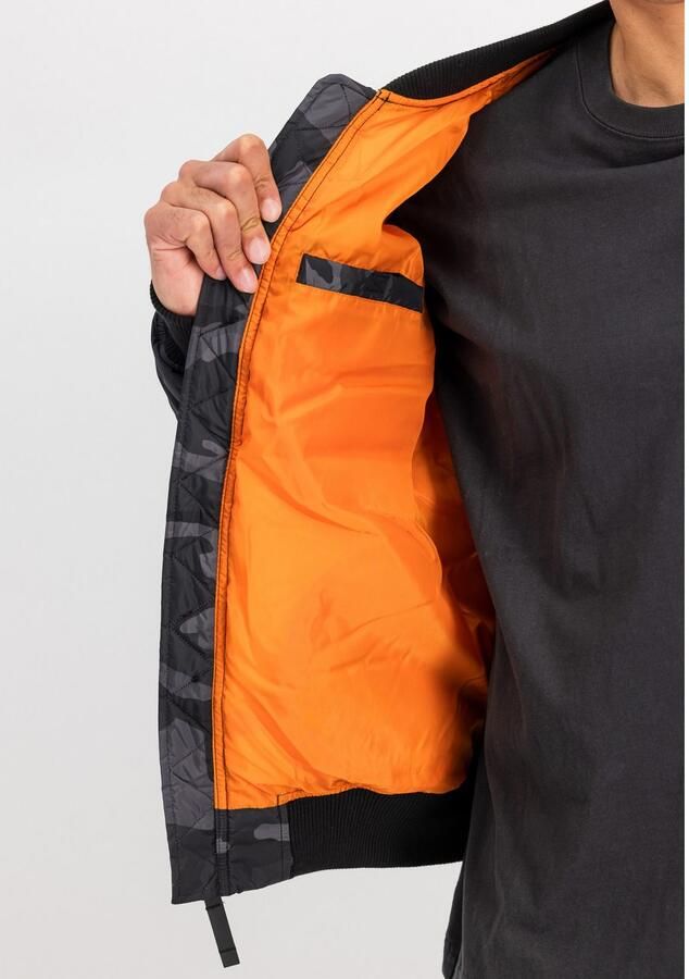 Alpha industries Gewatteerd jack met camouflagemotief