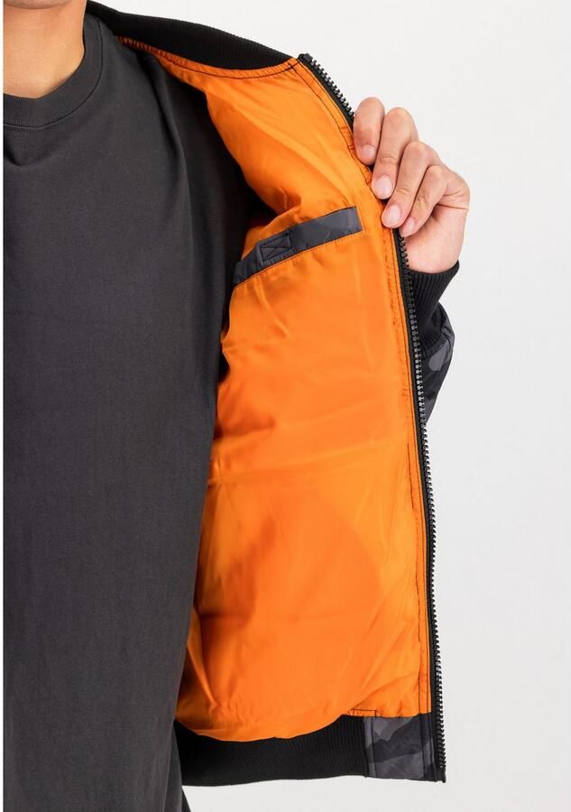 Alpha industries Gewatteerd jack met camouflagemotief - Foto 2