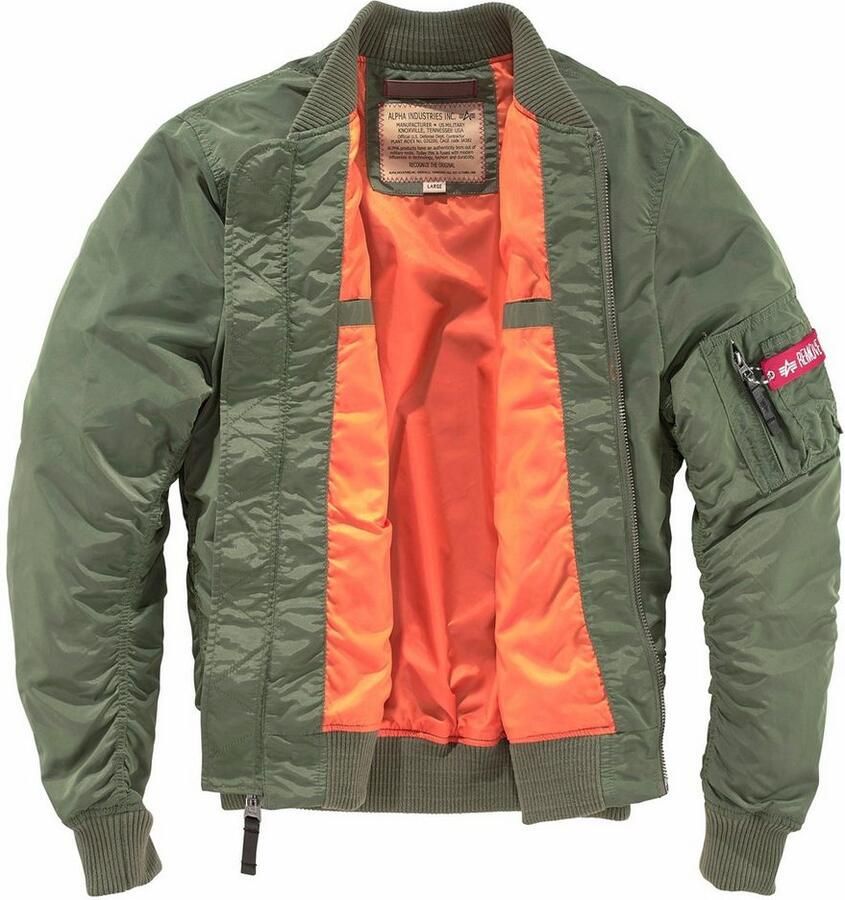 Alpha industries Kwaliteitsjassen voor een goede prijs Green Heren
