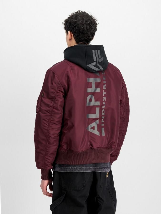 Alpha Industries Bomberjack MA-1 ZH Back Print - Foto 4