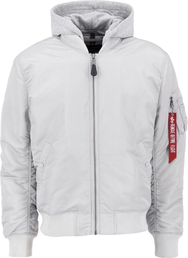 Alpha Industries Bomberjack MA-1 Zip Hood Back EMB - Foto 7