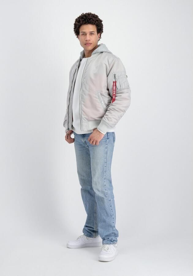 Alpha Industries Bomberjack MA-1 Zip Hood Back EMB - Foto 4