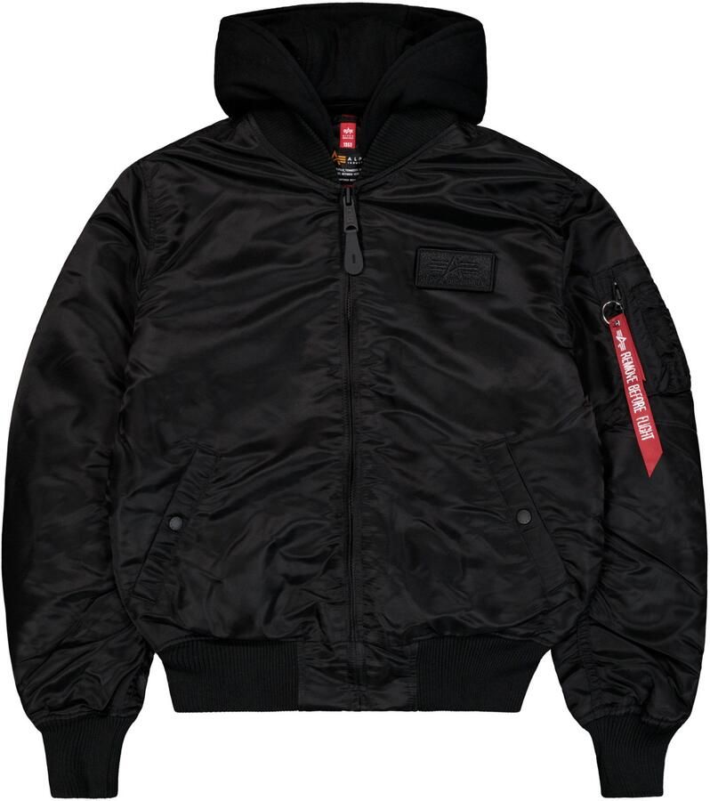 Alpha industries Bomber Ma-1 ZH back print Zwart Heren - Foto 6