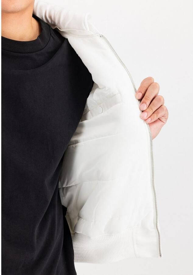 Alpha industries Ma-1 Zh Back Print Bomberjacks Kleding white black maat: S beschikbare maaten:S - Foto 5