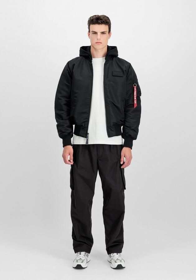 Alpha industries Bomber Ma-1 ZH back print Zwart Heren - Foto 3