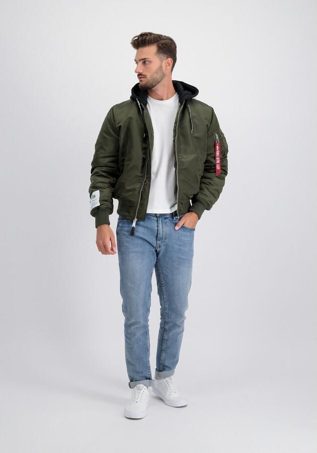 Alpha Industries Bomberjack MA-1 Zip Hood Print - Foto 3