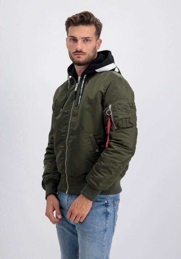 Alpha Industries Bomberjack MA-1 Zip Hood Print - Foto 4