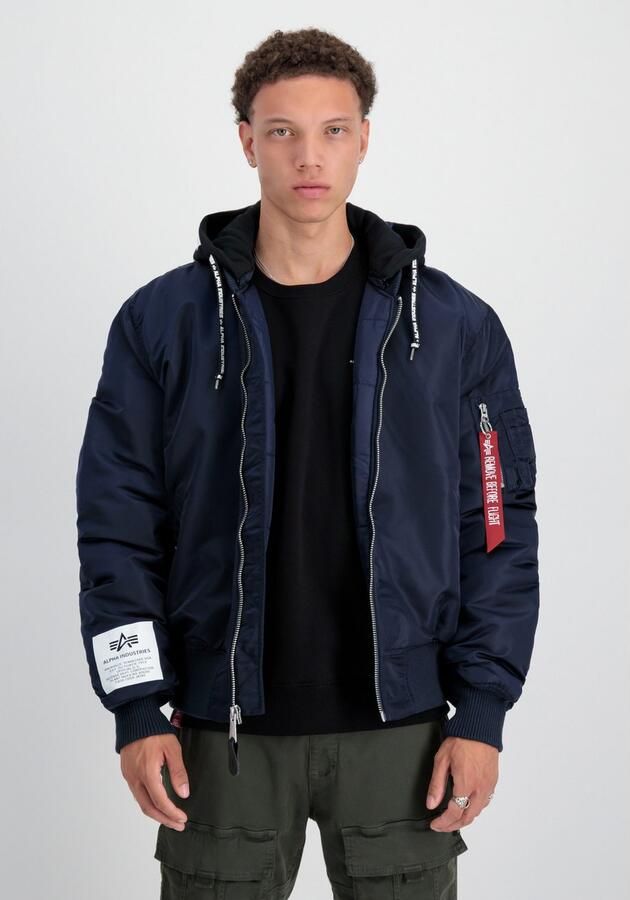 Alpha Industries Bomberjack MA-1 Zip Hood Print - Foto 4