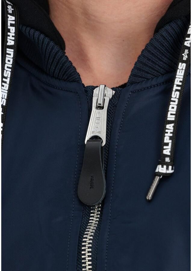 Alpha Industries Bomberjack MA-1 Zip Hood Print
