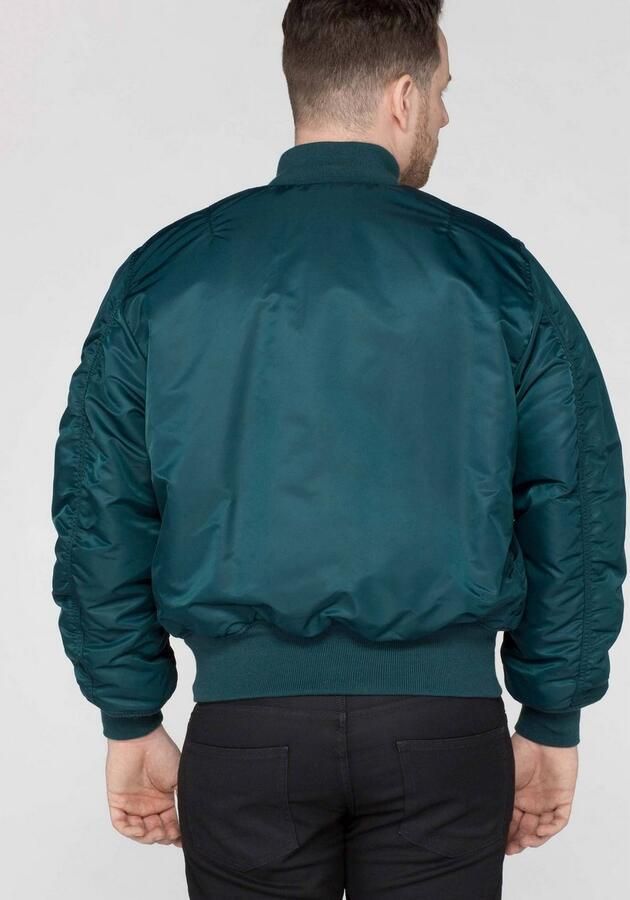 Alpha industries Bomberjack met opstaande kraag en klepzakken - Foto 15