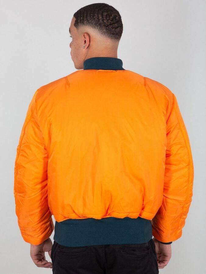 Alpha industries Bomberjack met opstaande kraag en klepzakken - Foto 11