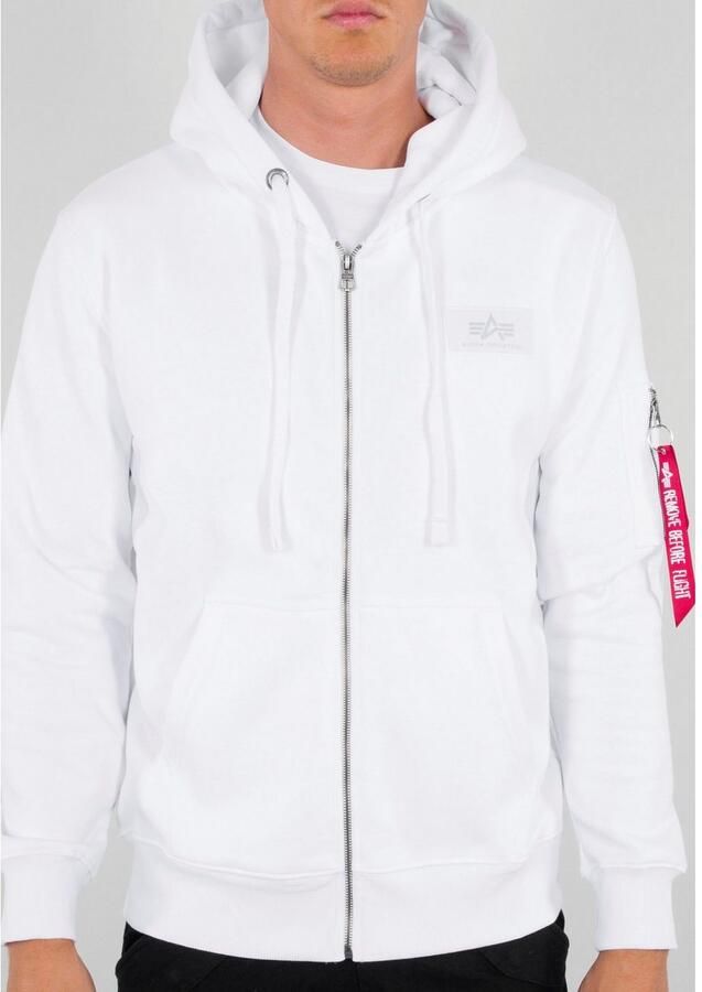 Alpha Industries Hoodie Men Hoodies Back Print Zip Hoody - Foto 3