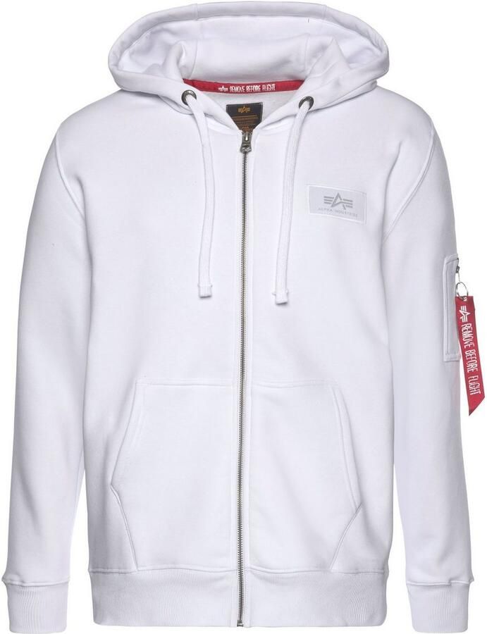 Alpha Industries Hoodie Men Hoodies Back Print Zip Hoody - Foto 2