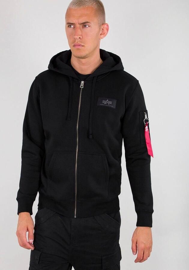 Alpha industries Sportieve capuchon sweatjack Black Heren - Foto 6