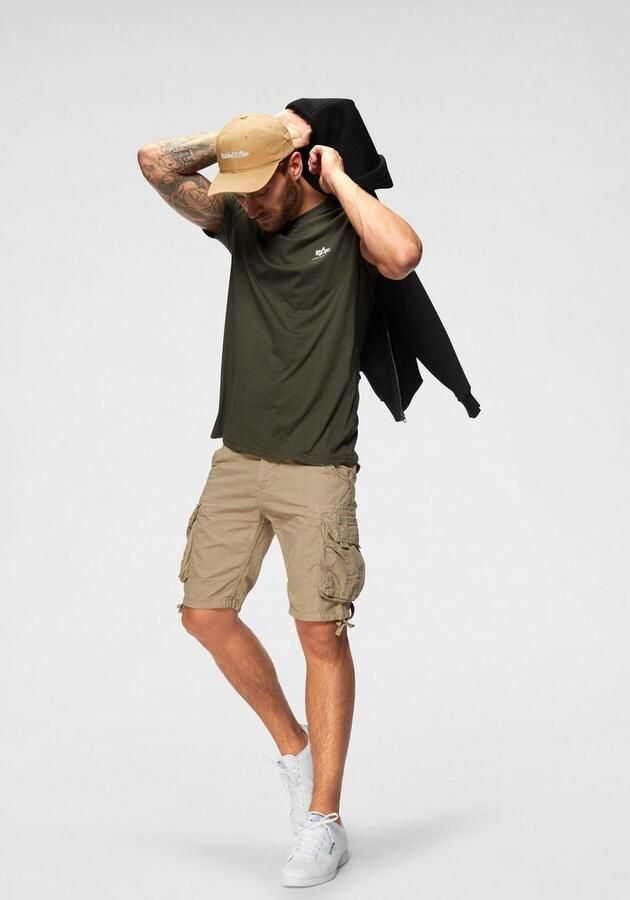 Alpha industries Sweatjack met labeldetails model 'BASIC ZIP HOODY' - Foto 4