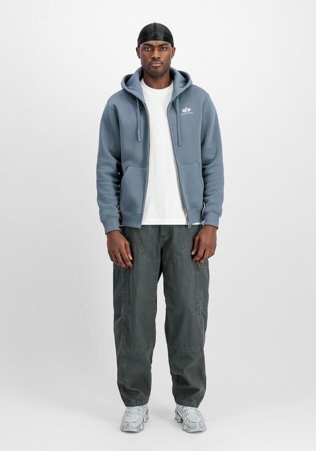 Alpha Industries Capuchonsweatvest Basic Zip Hoody SL - Foto 3