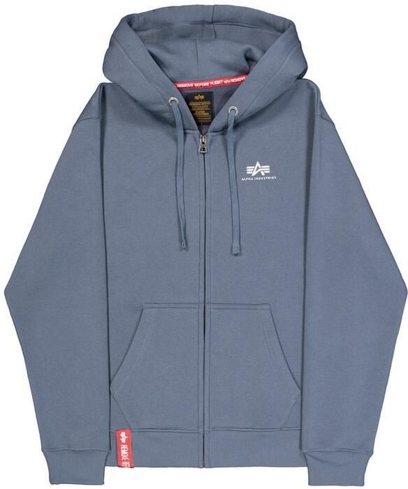 Alpha Industries Capuchonsweatvest Basic Zip Hoody SL - Foto 4