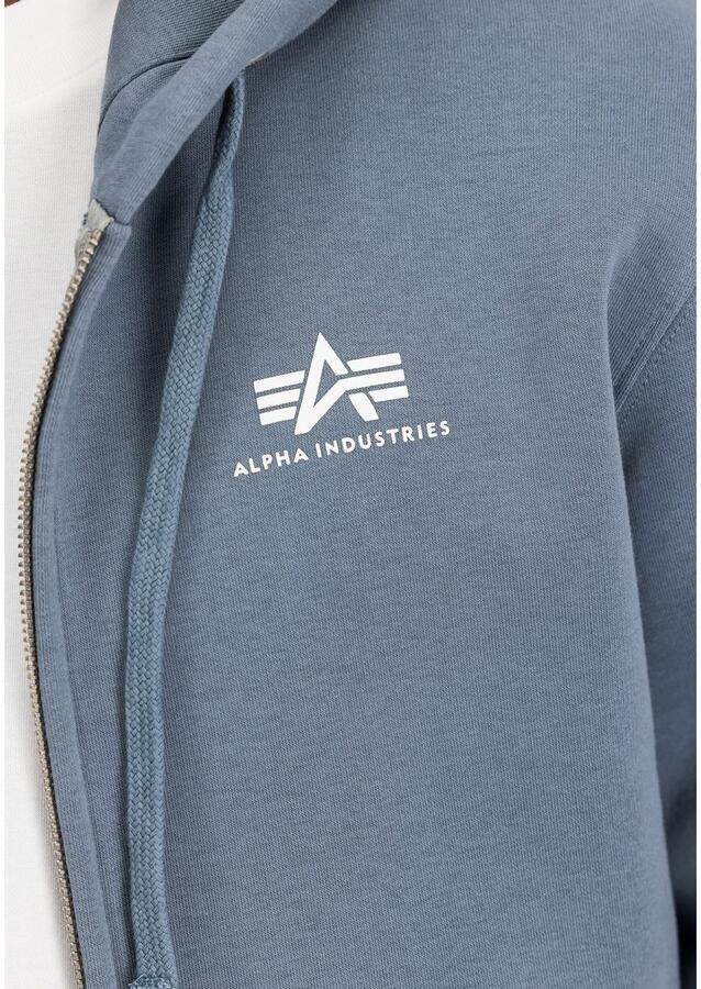 Alpha Industries Capuchonsweatvest Basic Zip Hoody SL
