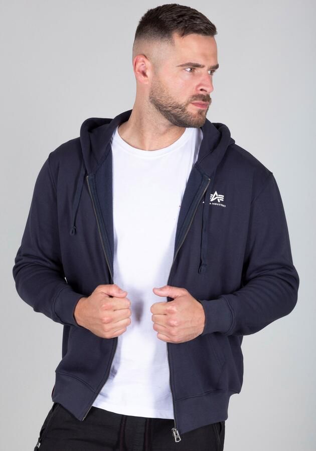 Alpha industries Sweatjack met capuchon model 'Basic Zip Hoody' - Foto 6