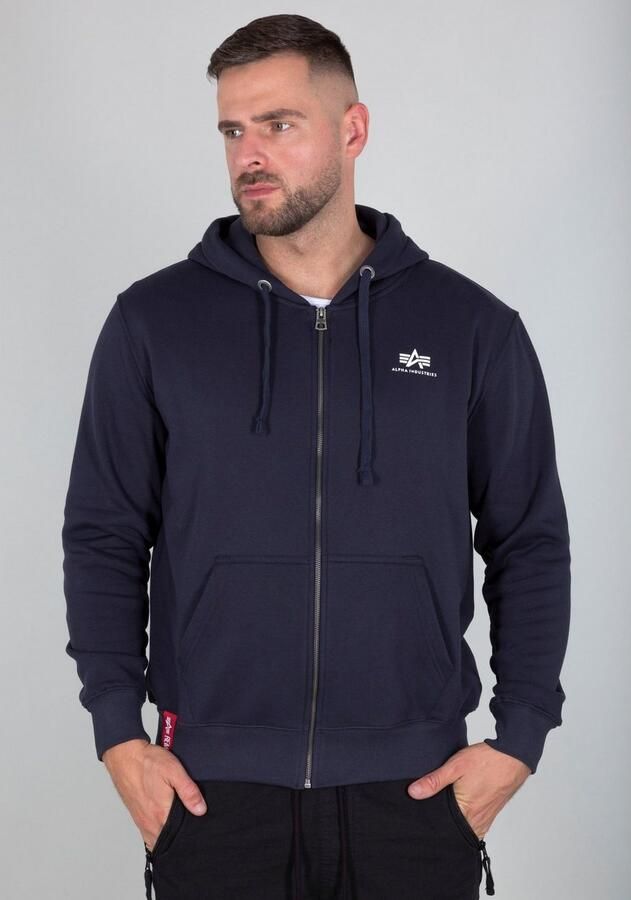 Alpha industries Sweatjack met capuchon model 'Basic Zip Hoody'