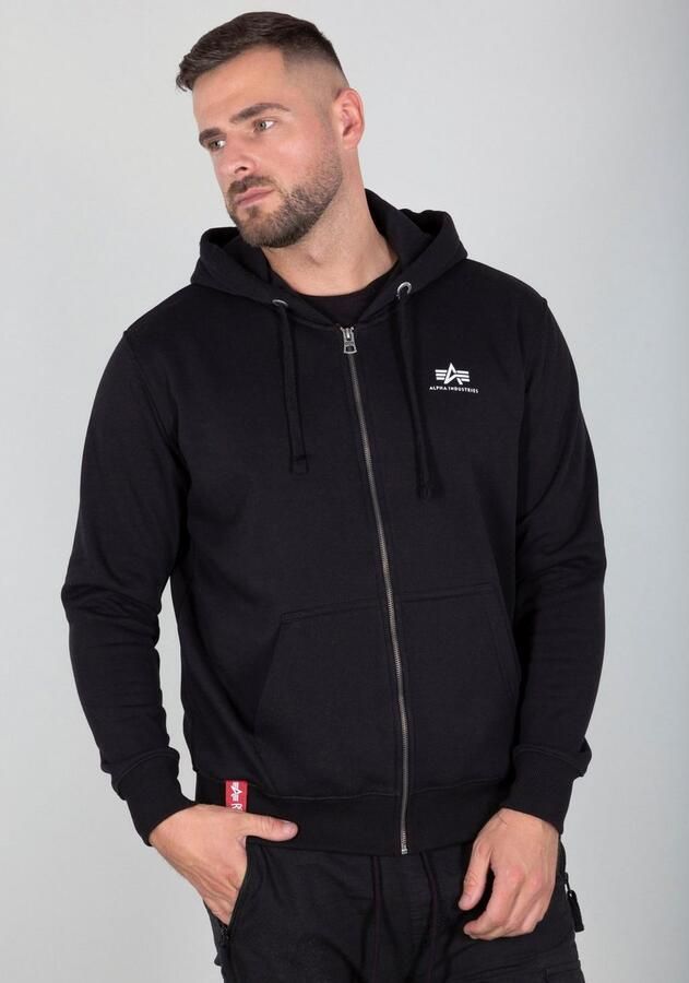 Alpha industries Sweatjack met capuchon model 'Basic Zip Hoody' - Foto 5