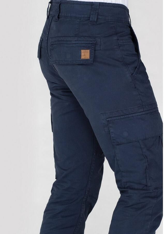 Alpha industries Wide Trousers Blauw Heren