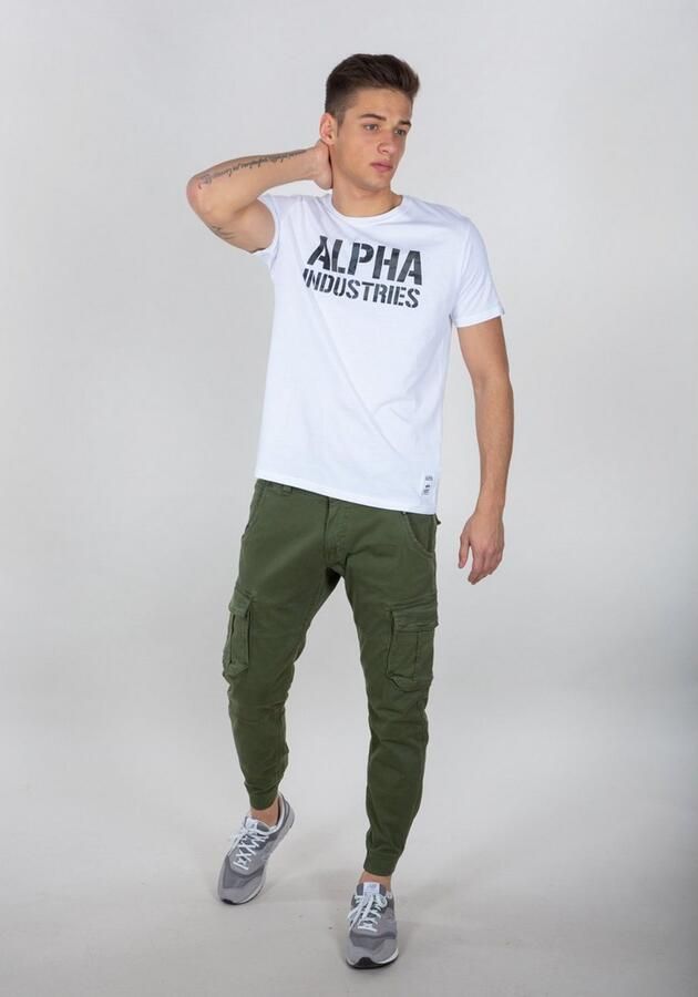 Alpha industries Broek 196210 Groen Heren - Foto 3
