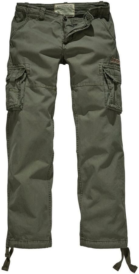 Alpha Industries Cargobroek Jet pant met zijcargozakken en koord aan de beenafsluiting - Foto 3