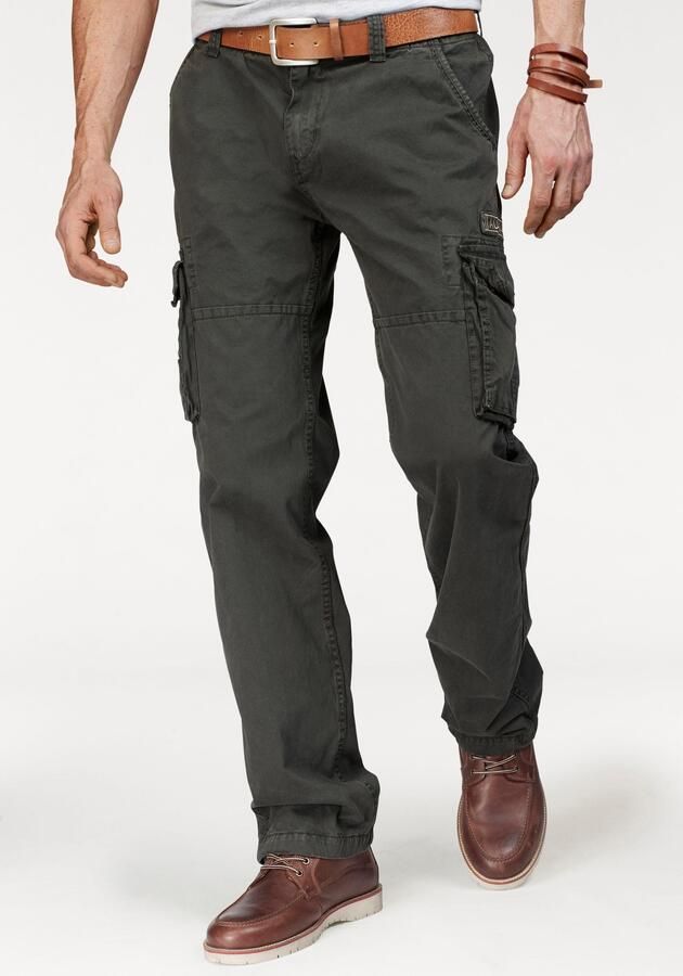 Alpha Industries Cargobroek Jet pant met zijcargozakken en koord aan de beenafsluiting - Foto 6