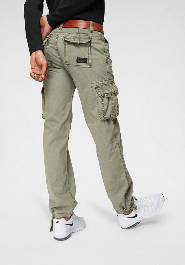 Alpha Industries Cargobroek Jet pant met zijcargozakken en koord aan de beenafsluiting - Foto 3