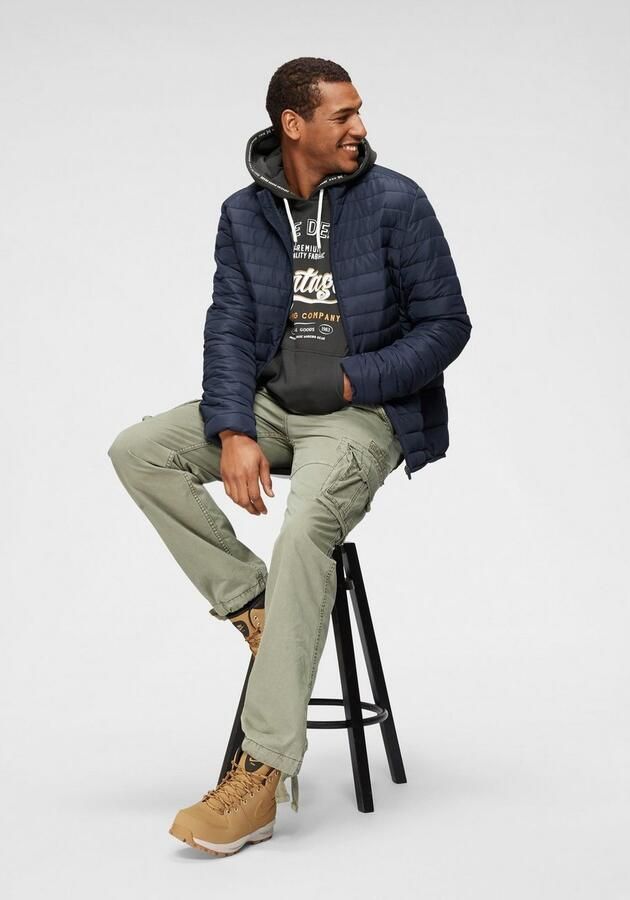 Alpha Industries Cargobroek Jet pant met zijcargozakken en koord aan de beenafsluiting - Foto 8