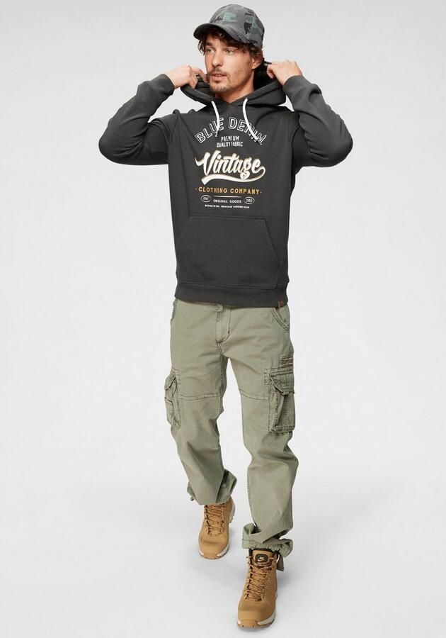 Alpha Industries Cargobroek Jet pant met zijcargozakken en koord aan de beenafsluiting - Foto 11